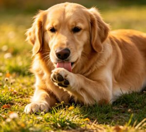 犬の足舐め対処 — 健康コラムのイメージ写真